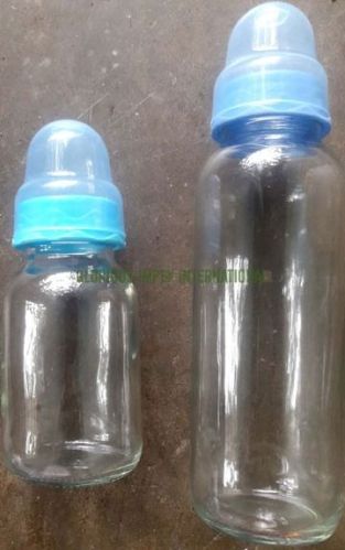 Plain Glass Baby Feeding Bottles, Size : 250ml, 125ml