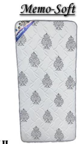 Memory Foam Mattress, Color : Cream