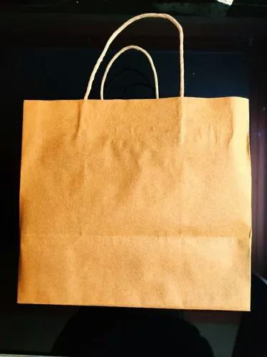 D Cut Plastic And Paper Bags, Handle Type : Thread