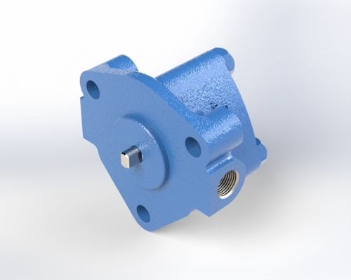 Blue Temperature: -30 To +350°C Twin Screw Pumps