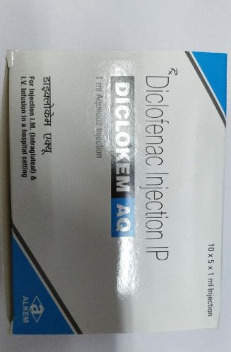 Diclokem Aq Diclofenac Injection, Form : TABLET