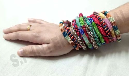 Color Full Seeds Beads Bracelets, Gender : Children, Women