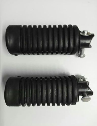 Two Wheeler Foot Rest, For Motorcycle, Motorcycle, Color : Black