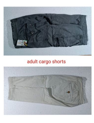 Imported Onetime Used Adult Cargo Shorts