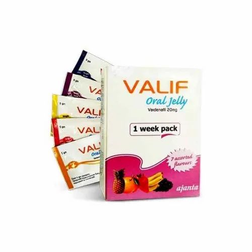 Valif Oral Jelly, Packaging Type : Pouch