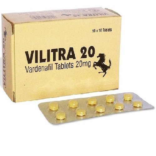 Vilitra 20 Mg, Packaging Type : Blister
