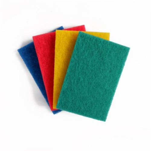 Flat Non Woven Scrub Pads, For Remove Hard Stains, Gives Shining, Pattern : Plain