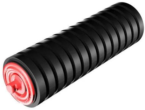 Polished Rubber Impact Idler Roller, For Moving Goods, Industrial, Feature : Excellent Quality, Heat Resistant