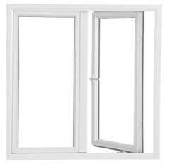 Rectangular Polished UPVC Casement Window, Size : Standard