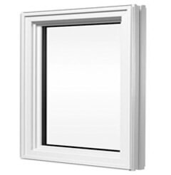 Rectangular Polished UPVC Fixed Window, Size : Standard