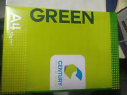 Century Green A4 Copy Paper, Pulp Material : Virgin Wood Pulp, Wood Pulp