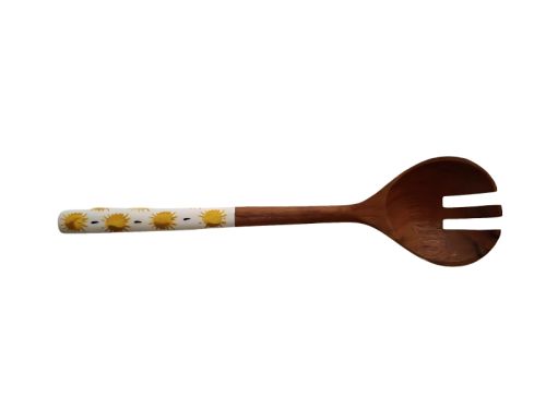 Hand Painted Wooden Cutlery Spoon, For Kitchen