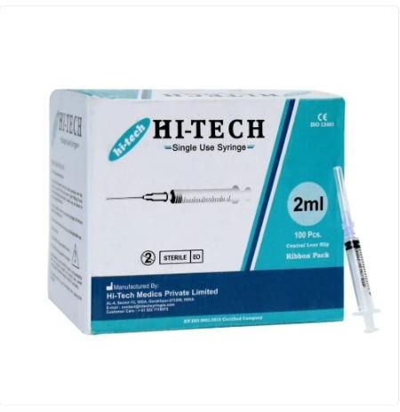 Sterile Single Use Syringe 2ml-24g