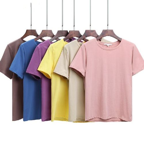 Plain Cotton T-shirts, Packaging Type : Poly Bag, Plastic Bag, Packet