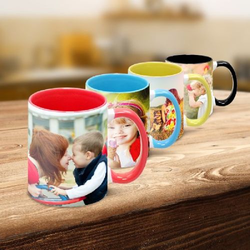 Ceramic Custom Print Mug, Size : Large, Medium