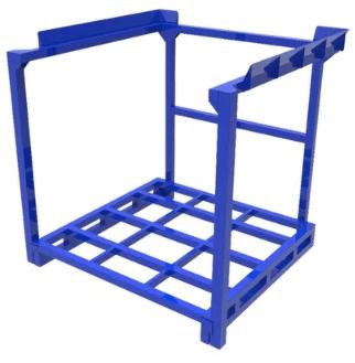 Mild Steel Stacking Frames, For Warehousing, Feature : Good Quality, High Strength, Non Breakable