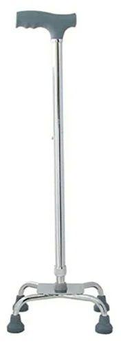 Aluminum Four Leg Walking Stick, Length : 4feet