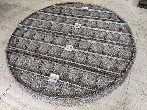 Round Demister Pad, For Industrial Use, Material Grade : Polypropylene, Stainless Steel