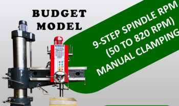 Nirman Electric 2000-4000kg Radial Drill Machine, Voltage : 440V