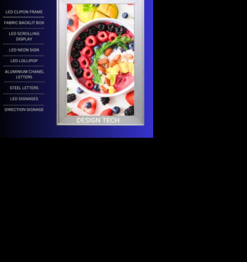 LED Aluminum Snap On Frames, For Industries, Size : Standard