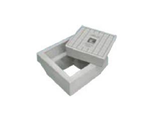ATCAB Grey Square Plain Concrete Earth Pit