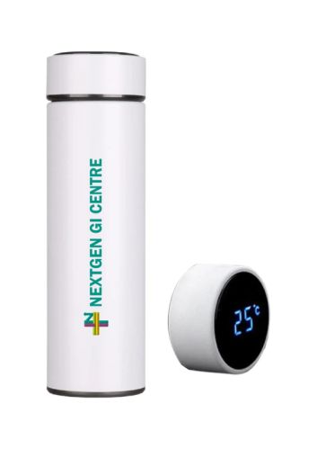 Digital Temparature Display Water Bottle, For Drinking Purpose, Feature : Light-weight