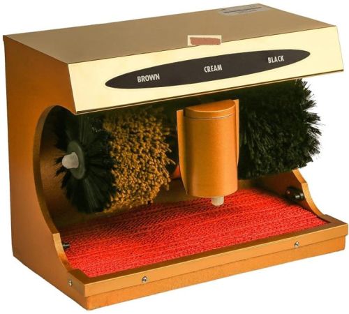 Wooden Automatic Shoe Shine Machine, For Hotel, Restaurant, Hospital, Office, Factories, Airport