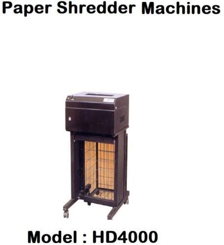 Automatic Industrial Paper Shredder Machine