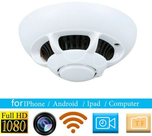 White Wireless Spy Camera, For Office Security, Home Security, College, Bank