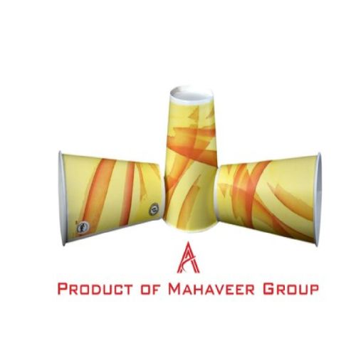 Printed Disposable Round Paper Cups, Feature : Biodegradable, Color Coated, Custom Design, Eco Friendly