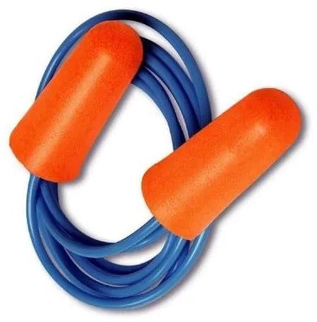 ABS Plastic Safety Ear Plug, Color : Blue Orange