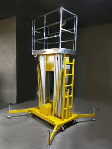 Aluminum Aerial Work Platform, Load Capacity : 100-200 Kg