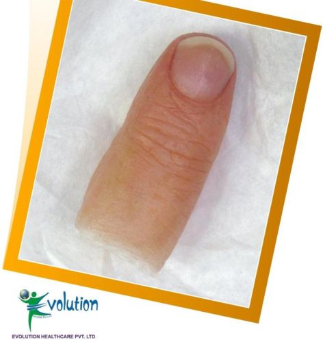 Silicone Finger Prosthesis, Color : Brown, Weight : 50-100 Gm