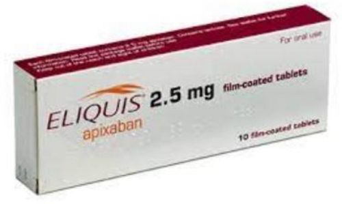 Hard Gelatin Capsules Eliquis 2.5 Mg