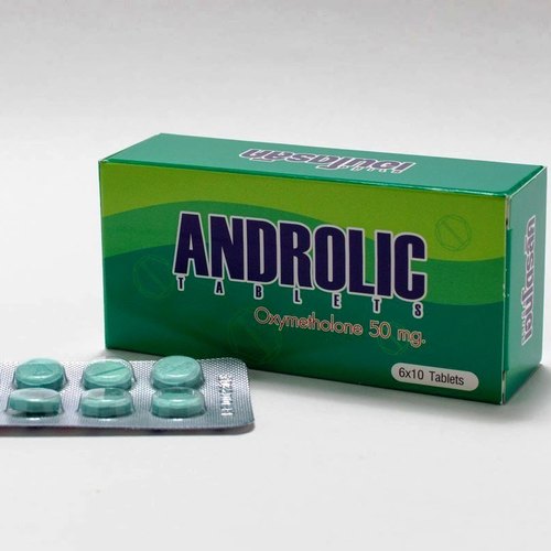 Androlic 50mg, Packaging Type : Strip