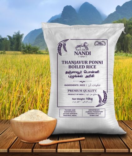 Thanjavur Ponni Boiled Rice 5kg, Packaging Type : Pp Bags
