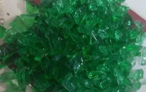 Cullet Glass Scrap, Color : Green