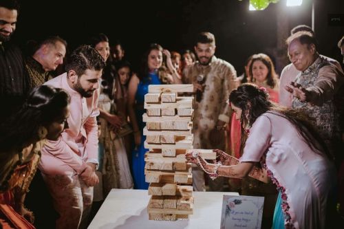 Brown Rectangular Wooden Games
