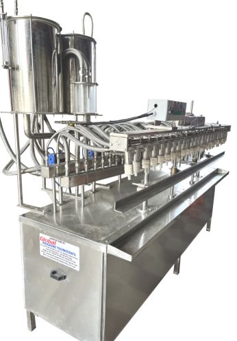 Electric 10-100kg Volumetric Bottle Filling Machine, Voltage : 220V