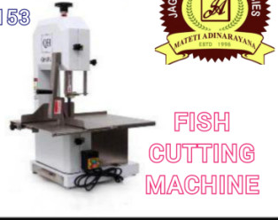 2 HP 304 Fish Cutting Machine, Cutting Capacity : 100 Kg Per Hour