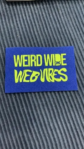 Rectangle Heat Transfer Stickers