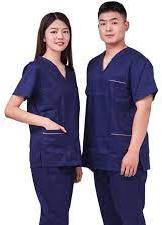 Clinical Cotton Medical Scrubs, Size : XL, XXL, XXXL