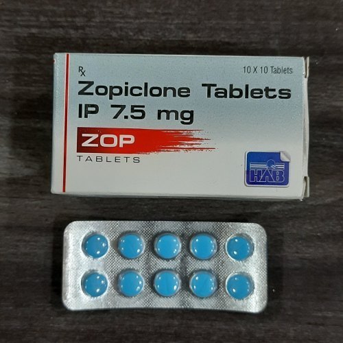 Zopiclone Tablets, For Hospital, Packaging Type : Blister