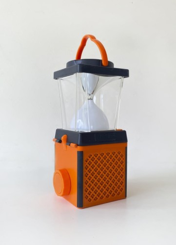 Orange+Black Water Lanterns