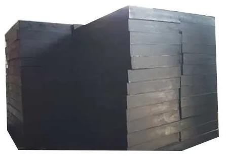 Black Square Rubber Bridge Bearing Pads