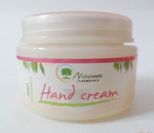 Neem Hand Cream, For Home, Parlour, Packaging Type : Plastic Box