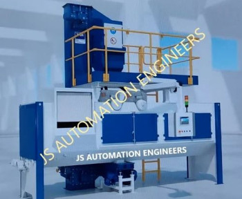 Continuous Tumblast Shot Blasting Machine, For To Clean Dust, Rust, Paint, Laminate Surface, Casting Forging