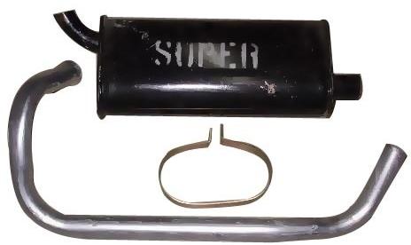 Galvanized Steel Truck Minidor Silencer