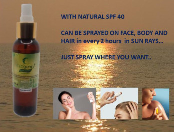 Natural Liquid Sunscreen, Packaging Size : Customized