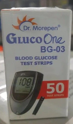 Glucoone Blood Glucose Test Strips For Personal